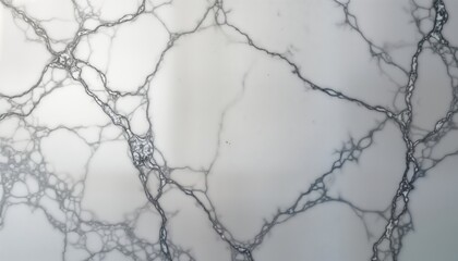 Poster - Sleek grey limestone texture with polished white light finish. Natural beauty in marble slab effect. Seamless pattern. Luxury material. Concrete surface. Interior decor tabletop. Suitable for kitchen