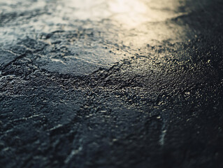 Aufkleber - Close-up amazing, clean asphalt road