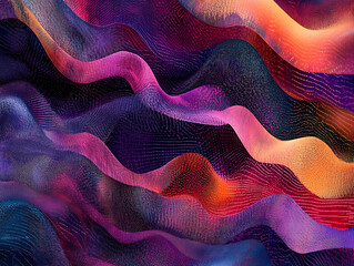 Poster - Abstract digital data background, can be used in the description of network abilities, technological processes, digital storages, science, education, etc