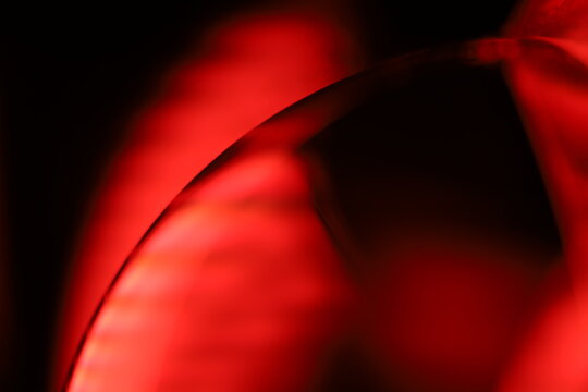 Reflections of liquid in macro, red liquid surface, connection of bubbles in macro, cell from liquid, horror background, glossy light, creepy pattern, red ink