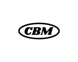 Fototapete - CBM logo design vector template. CBM