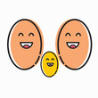 © Aly - cute egg illustration images for decoration and icons