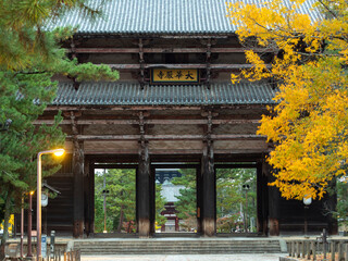 Poster - 秋の東大寺南大門