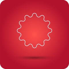 Poster - Abstract background for information and text placement. Vector illustration.
