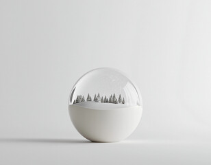 Poster - Winter Snow Globe