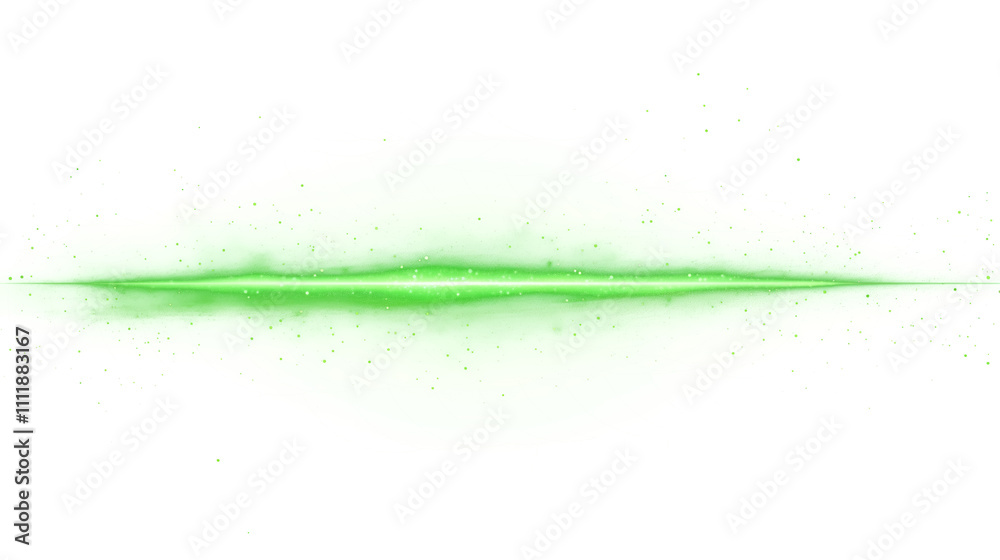PNG Green light effect and particles isolated on transparent background ...
