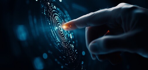 Poster - A hand reaching towards a glowing vortex, symbolizing connection and exploration of the universe.