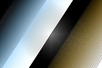 Poster - 
A background design featuring diagonal stripes of different colors and textures as a nod to the different materials available.