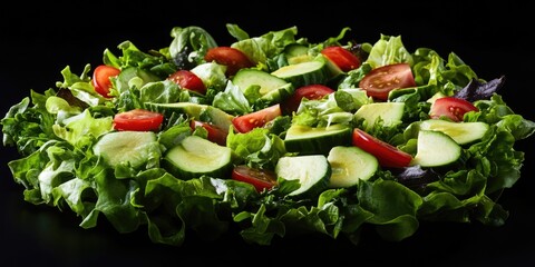 Wall Mural - Fresh vegetable salad