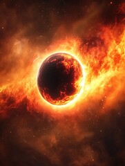 Wall Mural - Galaxy with Black Hole