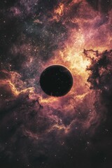 Wall Mural - Galaxy with black hole