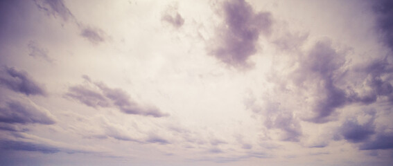 Wall Mural - summer colors sky and clouds