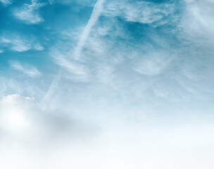 Wall Mural - sky clouds art sunrise background