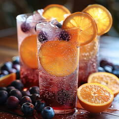Poster - A grape and orange soda hybrid.