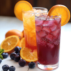 Poster - A grape and orange soda hybrid.