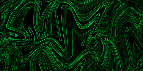Aufkleber - Abstract Marble texture background. Green  and Dark mixing oil paint texture. Splash of paint. Colorful liquid. Fluid motion ink water design. Trendy marble liquid paint on water background