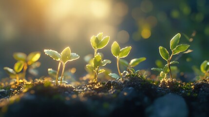 Wall Mural - grass in the morning