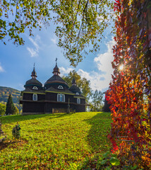 Wall Mural - Church of Protection of the Blessed Virgin Mary, Nizny Komarnik, Slovakia