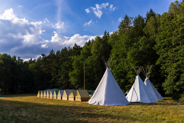 scout camp, western bohemia, czech republic