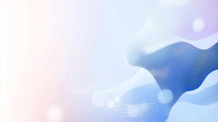 Poster - abstract light patterns create a calming atmosphere in a contemporary setting during early morning h