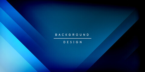 Poster - Bright lines background. Gradient geometric template wallpaper