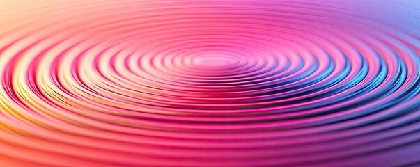 Poster - Colorful ripple effects in vibrant hues, creating a mesmerizing visual pattern.