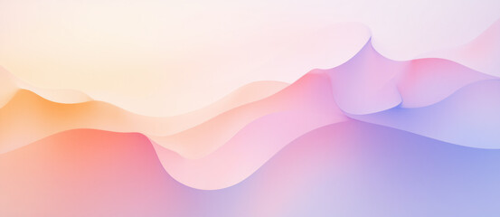 Poster - A smooth abstract background featuring flowing gradients of pink and blue hues, creating a soft and dreamy aesthetic ideal for artistic projects and visual design.