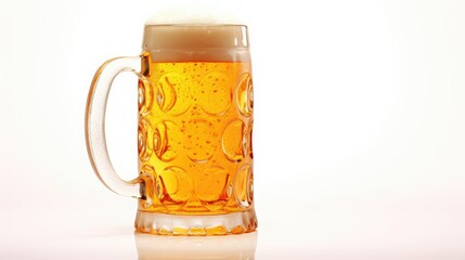 stein beer glass isolated