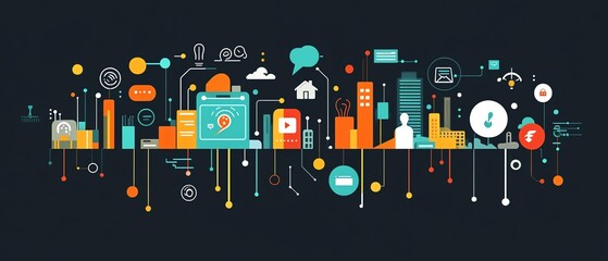 Poster - Illustration of app modernization
