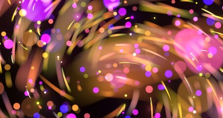 Poster - Particle or space traveling.Particle or space traveling.