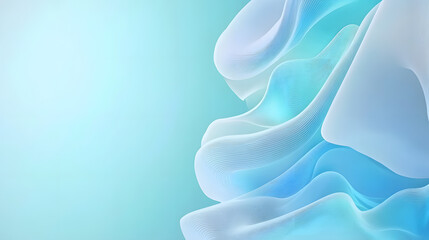 Poster - dynamic abstract background design digital realm visual art soft textures contemporary style fluid a