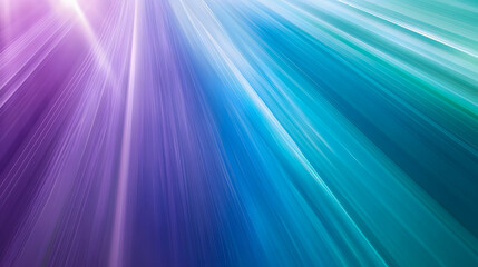 Poster - Abstract vibrant light rays in purple and blue tones creating a dynamic and colorful background for creative projects and design applications