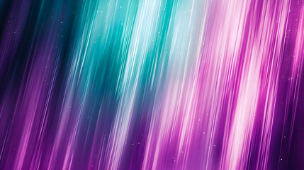 Poster - Abstract colorful background with flowing light streaks in shades of teal, purple, and pink creating a dreamy and modern atmosphere