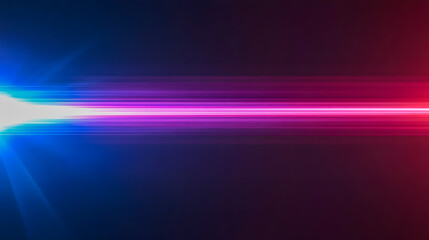 Poster - Abstract Digital Light Beam Background in Blue Red Color Gradient for Modern Designs and Creative Projects