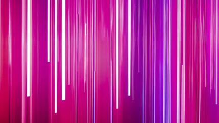 Poster - Abstract Background with Vertical Lines in Vivid Pink and Purple Hues, Blurred Light Effects Creating a Dreamy Atmosphere