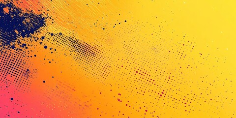 Poster - Vibrant abstract texture with splashes of color on a gradient background showcasing artistic expression