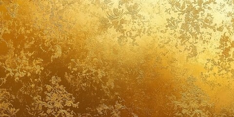 Poster - Elegant golden textured background with intricate patterns suitable for design projects and creative works