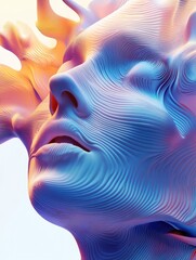 Poster - ai-based software abstract concept vector illustrations.