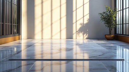Poster - a white background with an isolated electric floor fa