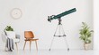 © Maxx Selection - Modern interior design with telescope and plants