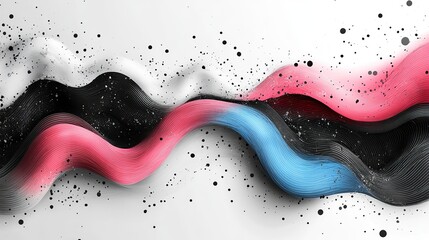 Poster - doodle emphasis arrowicon design quirkytwistzigzag line spring coil curve wave vecto