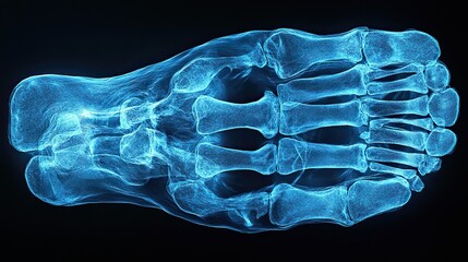 Poster - x ray of the hallux metatarsophalangeal joint s mtp1 bone block distraction arthrodesis following resection arthroplasty
