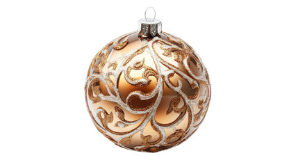 Wall Mural - Christmas ball transparent background