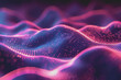 © Chalita - Bright and diverse technology background. Gradient digital network. High-tech concept.