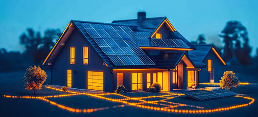 Poster - Smart Solar-Powered Homes with AI-Enhanced Energy Management for Sustainable Living