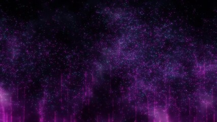 Wall Mural - Happy new year 2025 motion animation. Abstract motion background shining colorful particles. New year and Christmas 2025, 2024 background. Seamless 4K loop video.