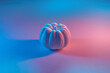 © Yaroslav Danylchenko/Stocksy - Artificial pumpkin with minimalistic design standing at studio