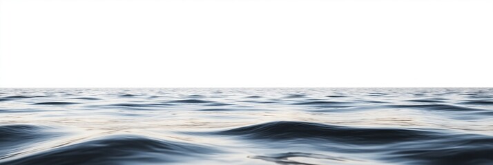 Poster - Calm water surface with gentle waves. Abstract water patterns. Tranquil and serene view. Perfect for backgrounds or prints. Minimalist design. Suitable for peaceful and relaxing themes.
