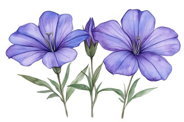 Wall Mural - Lavatera flowers that look very elegant and harmonious 