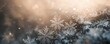 © Tanya - An abstract blurry silver colored snowflake illustration background with dreams of winter snowfall. Background for greeting cards.